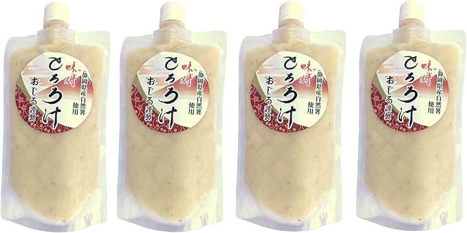 Amazon 大和芋 自然薯ブレンド 味付け 手作り とろろ汁 285g 4個セット 尾白弁当 静岡県産 とろろ ケンミンショー おじろ ノーブランド品 レトルトおかず 通販