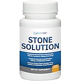 Stone Solution Capsules- Natural Dissolver, Kidney Stone Support & Kidney Cleanser Chanca Piedra Stone Breaker Gallbladder Cleanse, Flush & Stop Recurrence, Stone Relief 60 Servings