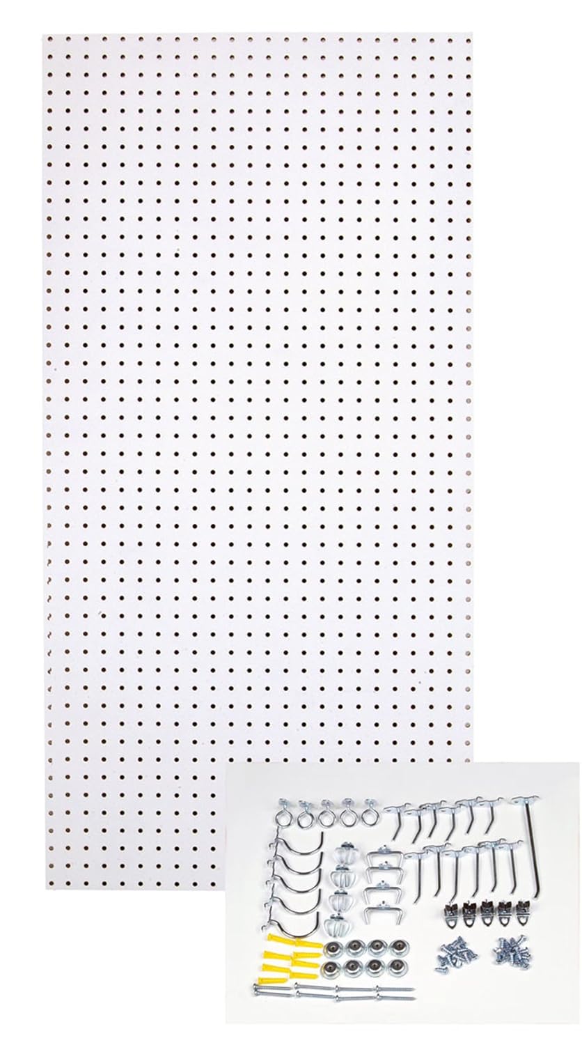 Install Pegboard, Install Pegboard In Garage, Install Pegboard on Concrete, Home Decor Ideas, Home Improvement Ideas, Home Decor DIY