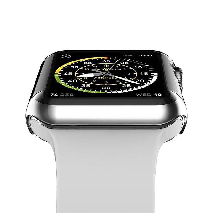 Apple Reloj Serie 3 Cover, iVAPO Protector de Pantalla para Apple ...