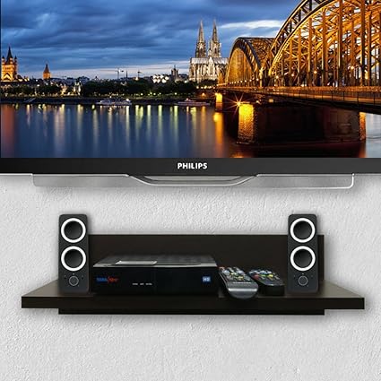 A10 Shop Sigma X50 TV Set Top Box/DVD Wall Shelf (Wenge)