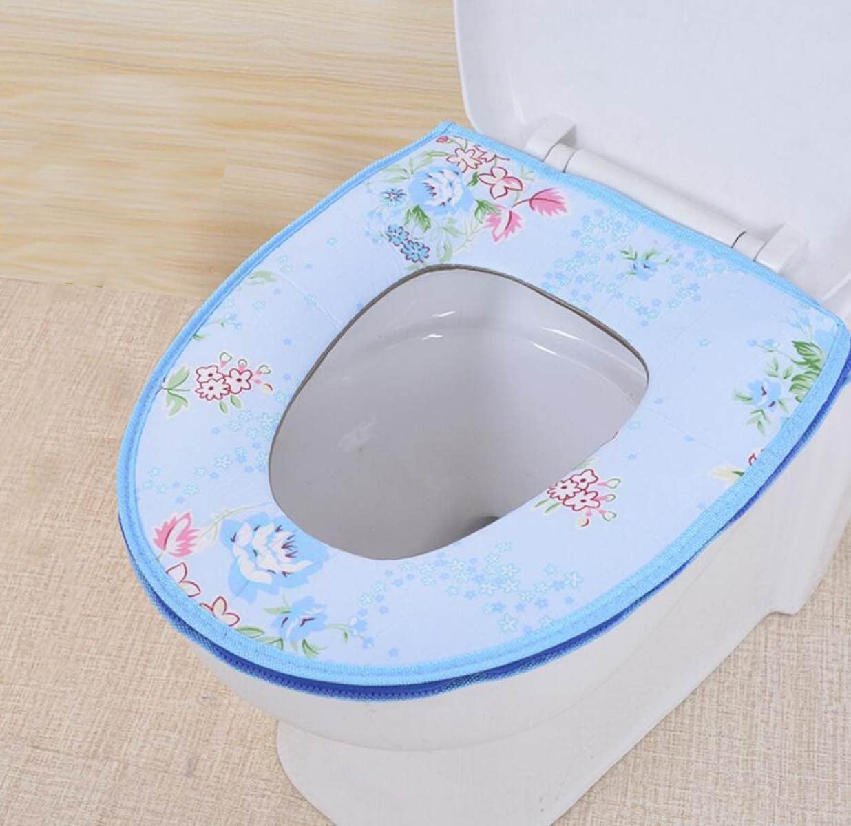 Toilet Pad Otype Waterproof Toilet Seat Cushion Cushion Thickened Paste Zipper General Toilet