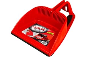 Libman 2125 Step-On Dust Pan with Molded Cleaning Teeth