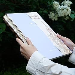 Hardcover Sketchbook for Drawing 8.5 x 11 Spiral