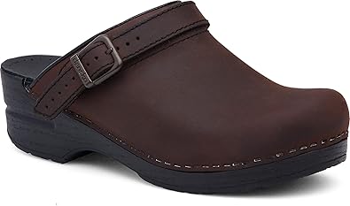 dansko open heel clogs