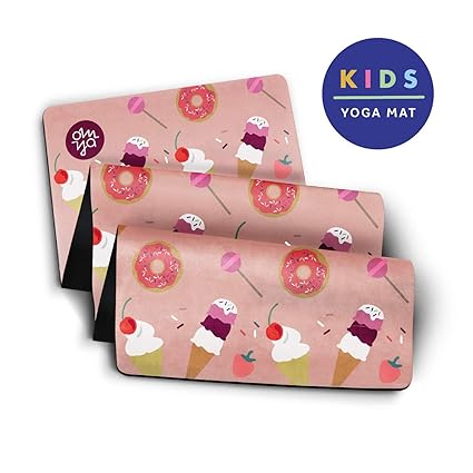 OM YA YA - Esterilla de Yoga para niños, Antideslizante, 2,0 ...