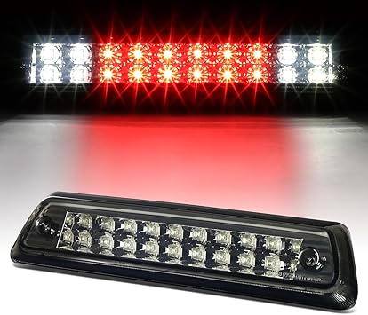 FULL LED REAR 3RD THIRD TAIL BRAKE LIGHT CARGO LAMP BLACK FOR 09-14 FORD F150
