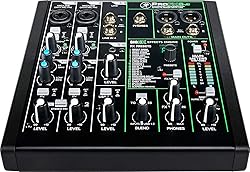 Mackie ProFX6v3 6-Channel Mixer with USB and