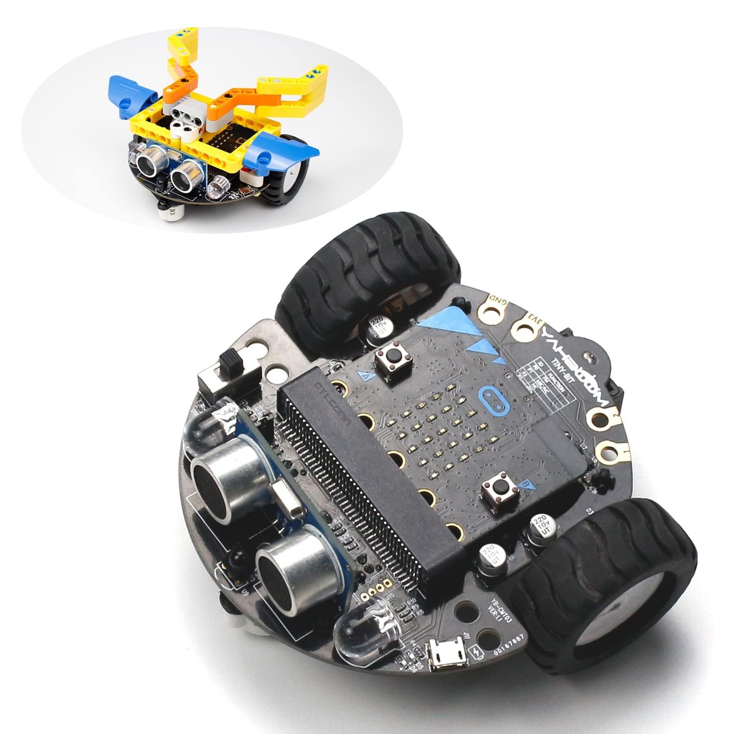 Mua Microbit Start Robotic for Kids STEM Education Toy Car Kit DIY ...