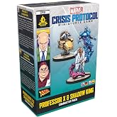 Marvel: Crisis Protocol Professor X &amp; Shadow King CHARACTER PACK - Mystic Manipulators with Unique Abilities! Tabletop Superhero Game, Ages 14+, 2 Players, 90 Min Playtime, Made by Atomic Mass Games