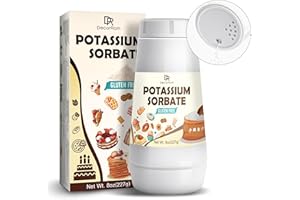Potassium Sorbate 8oz - 100% Pure Food Grade Potassium Sorbate Preservative for Wine Making, Brewing, Jam - Premium Stabilize