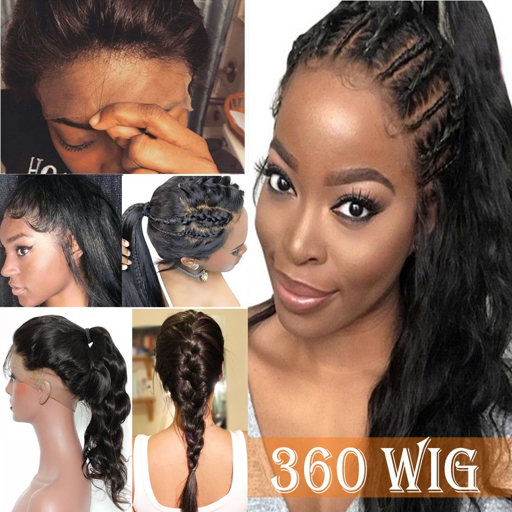 360 wigs human hair