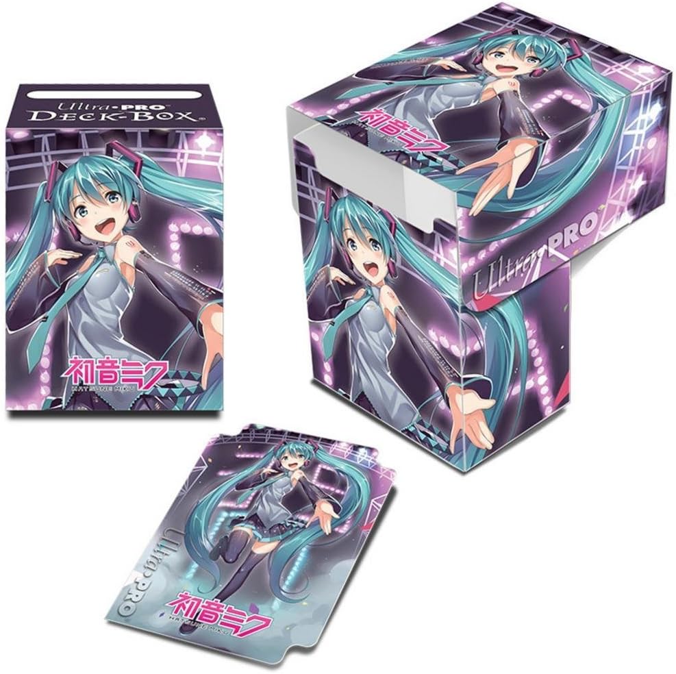 Ultra Pro Hatsune Miku: Thank You Full-View Deck Box by: Amazon.es: Deportes y aire libre