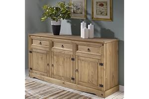 Furniture Dash Solid Wood Buffets & Sideboards 65.9" W, 16.9" D, 31.6" H - Kitchen Storage Cabinets, Buffet Cabinet with Storages, Bar Liquor Cabinet, Kitchen Island, Entertainment Center