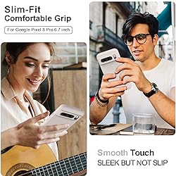 TISOOG Compatible with Google Pixel 8 Pro