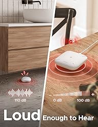 X-Sense Wi-Fi Water Leak Detector, Smart Water
