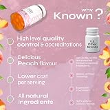 Known turmeric & ginger gummies 990mg turmeric 500mg ginger 60 vegan view 4