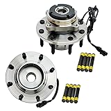 Detroit Axle - 4WD Front Wheel Bearing Hubs for