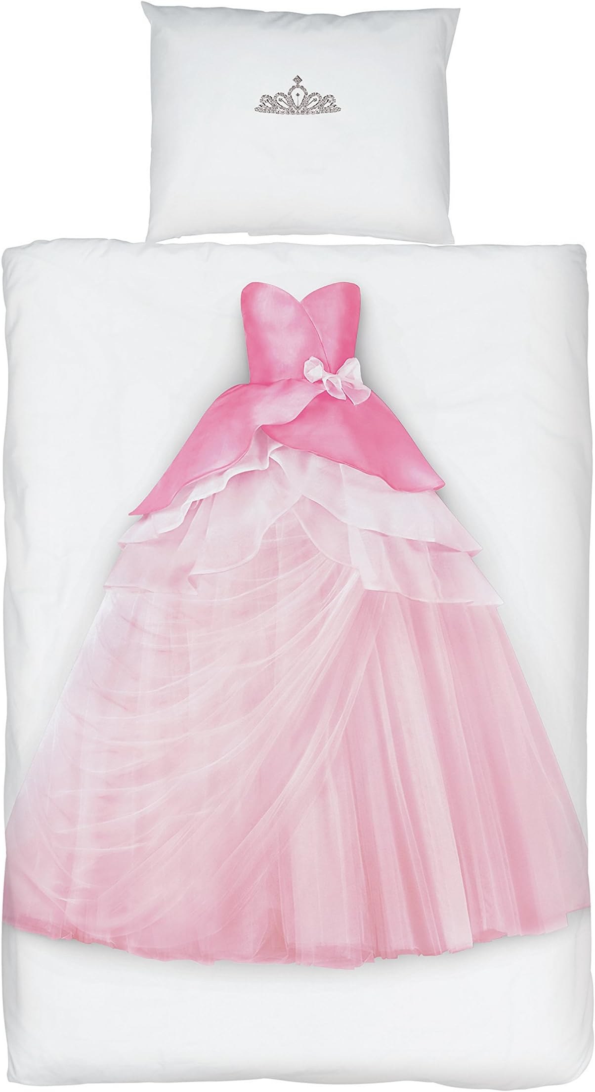 Cuddily Children's Princess Comforter Set for Kids - Size 68 in x 86 in - Ultra Soft Cotton - Unique - Realistic - Luxury Bedding - Hero