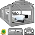 GZKYYLEGS Inflatable Paint Booth, 20X13.5X9.7Ft Spray Paint Booth, High Powerful 1100W Blower Inflatable Spray Booth with Air Filter System for Car Parking Tent Workstation