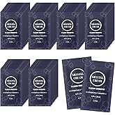 Travel Shaving Cream for Men, Individually Wrapped Mini Shaving Cream in Bulk, Disposable Travel Size Toiletries Amenities Vacation for Hotel, Shelter/Homeless/Nursing Home/Charity 0.34 oz (60 Pack)