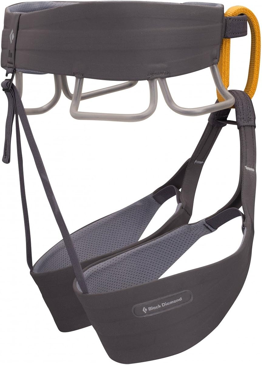 Black Diamond Solution Climbing Harness - Men's: Sports & Outdoors