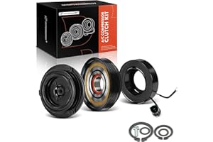 A-Premium Air Conditioner AC Compressor Clutch Kit Compatible with Hyundai Sonata 2006-2009 & Kia Optima 2007-2008, 2.4L