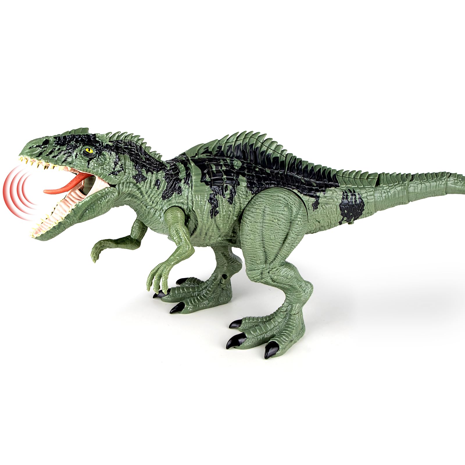 Photo 1 of Giganotosaurus Dinosaur Toys for Kids Ages 3-8, Action Figure with Roaring Sound, Lights & Attack Motion – Realistic Dino Toy for Boys & Girls – Birthday Gift for Dinosaur Lovers