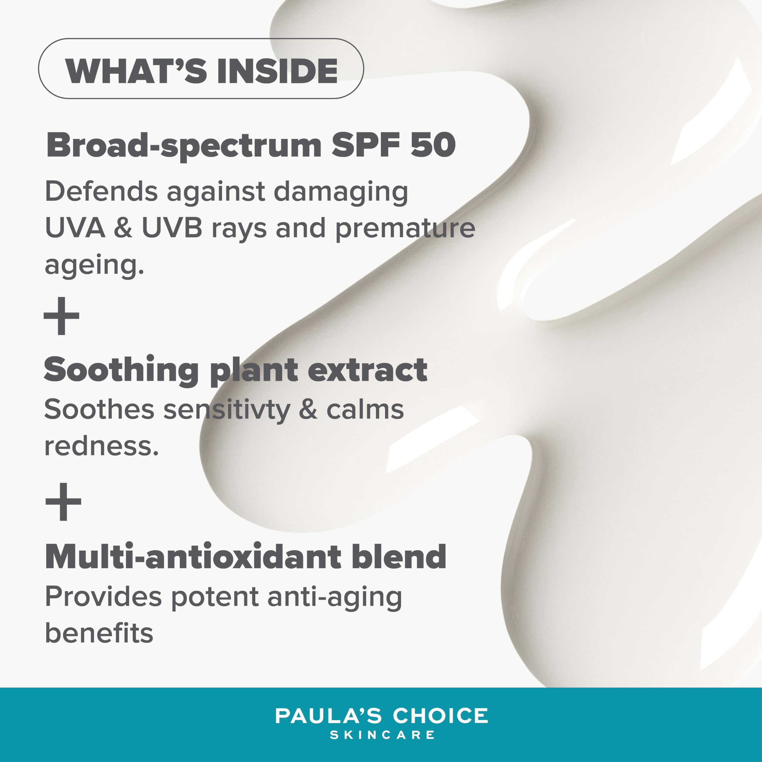 Paula's Choice RESIST Anti Aging Tagescreme LSF 50 - Leichte UVA/UVB-Schutz mit Mattes Finish -Reduziert Pigmentflecken - mit Glycerin & Antioxidantien - Mischhaut bis Fettige Haut - 60 ml 6