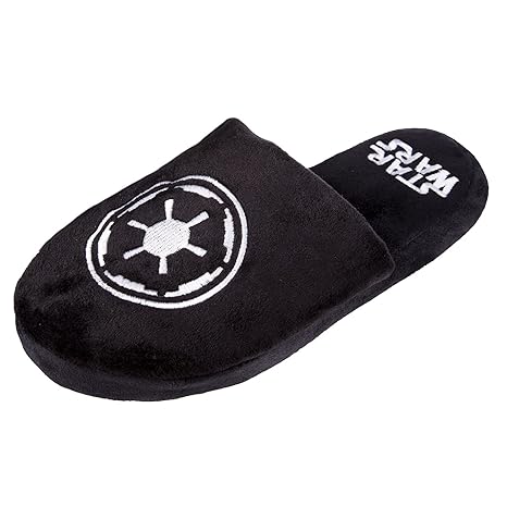 Star Wars Offizielle Galaktische Imperium Erwachsene Mule-Beleg an Hausschuhe - 2 Größen