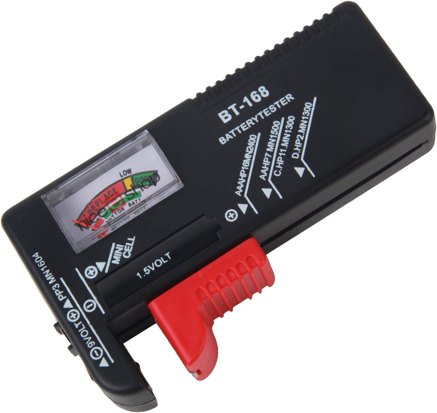 Amazon Com Battery Tester For Aa Aaa C D 9 Volt