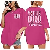 Mama Shirts Oversized Mom Shirt Motherhood Tshirt Just A Mom Skeleton Tee Top