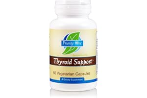 PRIORITY ONE NUTRITIONAL SUPPLEMENTS Priority One Vitamins Thyroid Support 60 Vegetarian Capsules - Vegetarian Support of The Thyroid Gland.*