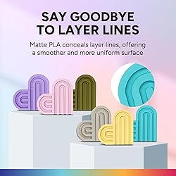 OVERTURE PLA Matte 3D Printer Filament