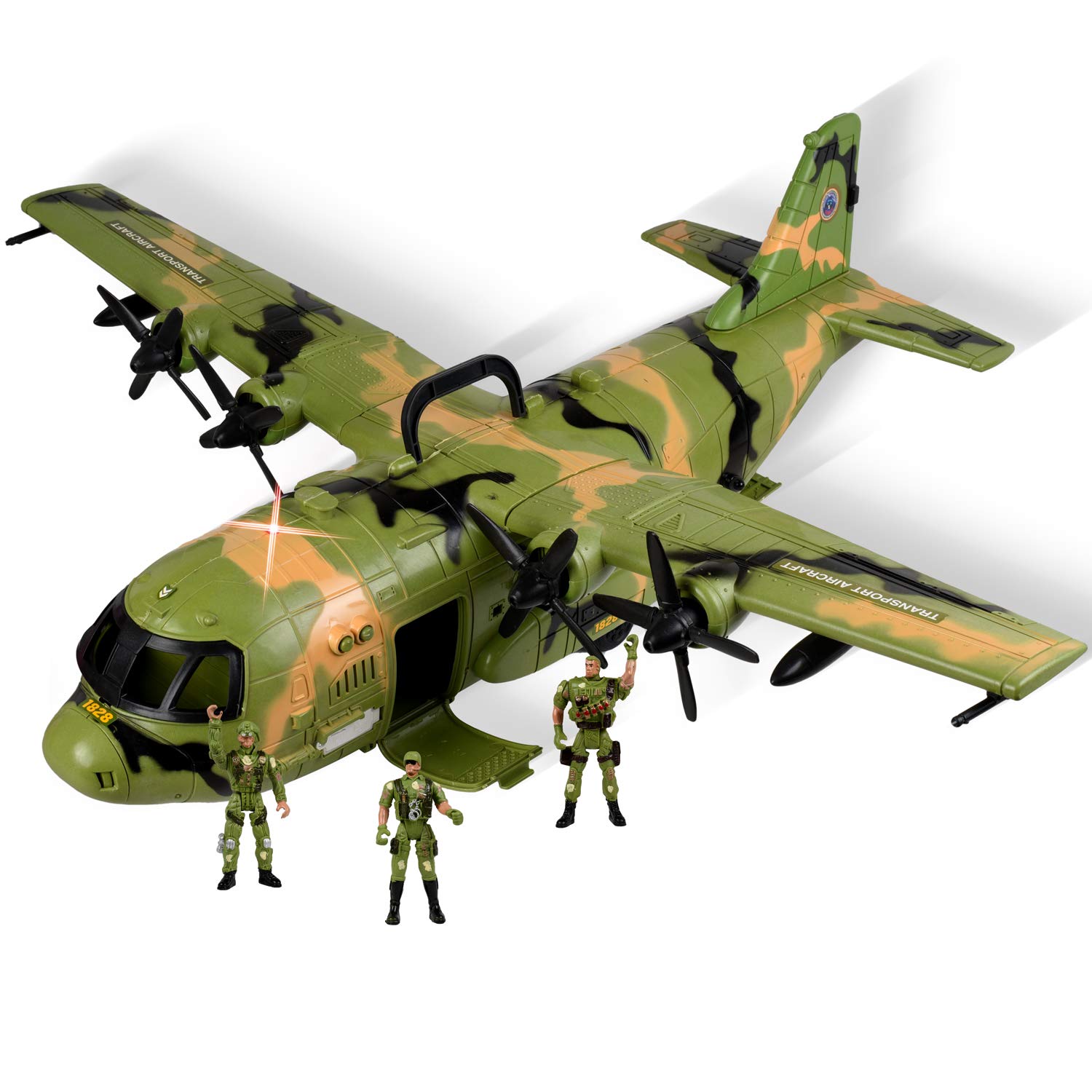 WolVolk Giant C130 Bomber Military Combat Fighter Airforce Airplane Toy