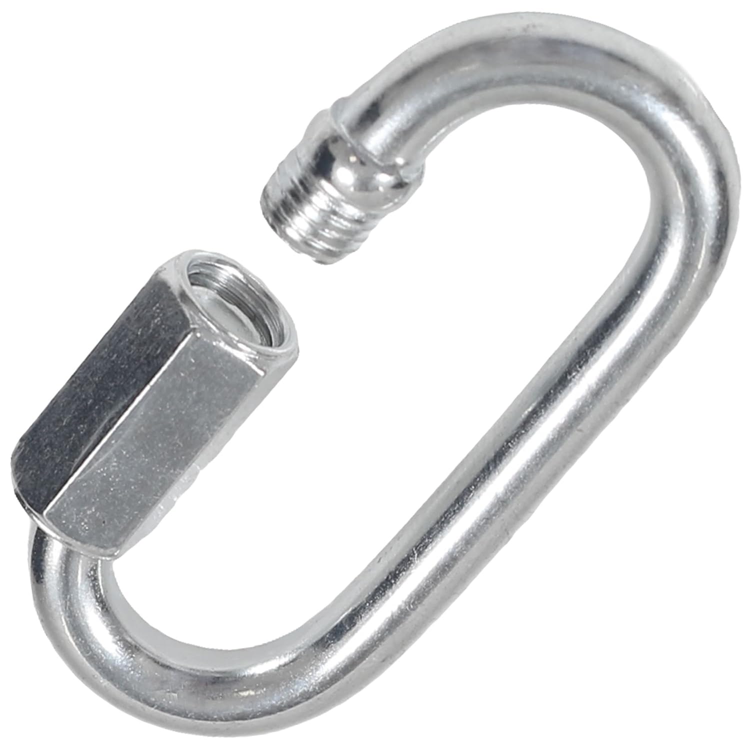 10x Heavy Duty M6 Steel Quick Links BZP Camping/Hiking Screw Lock