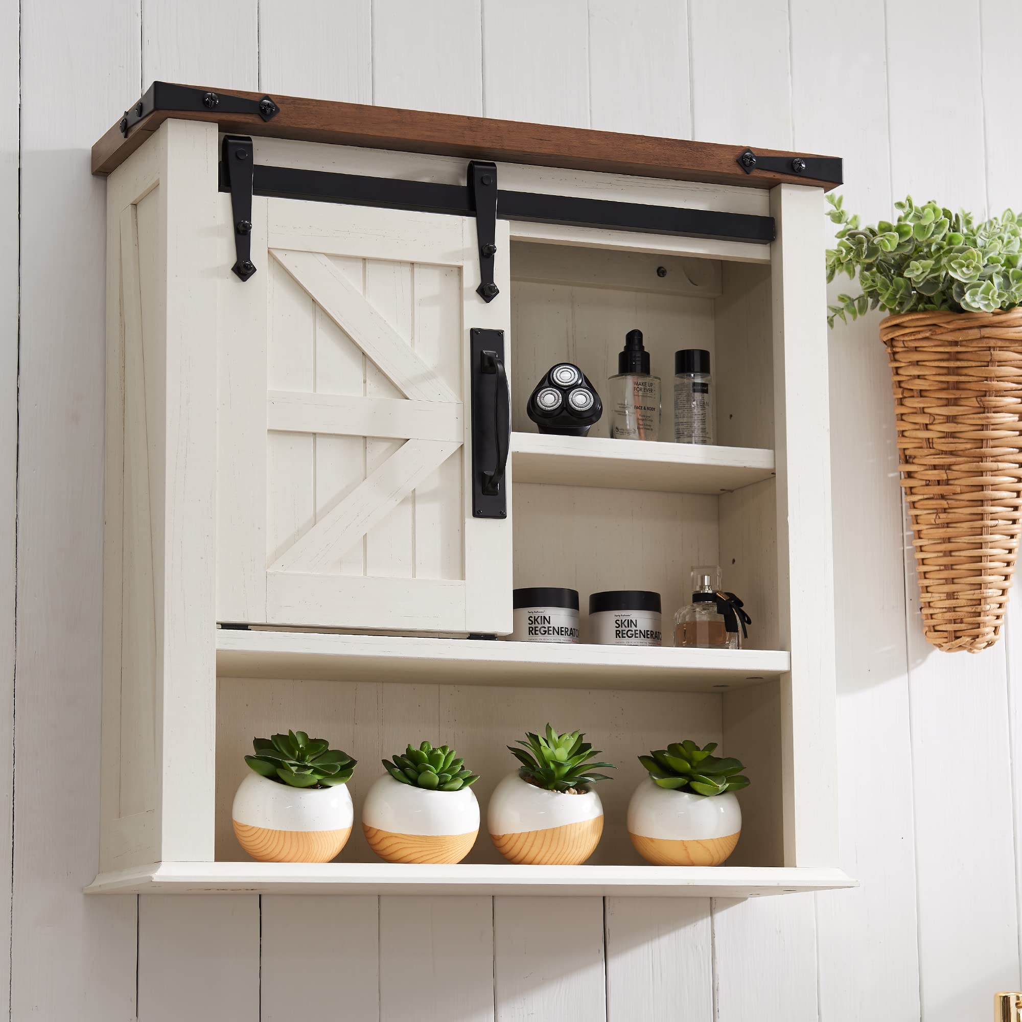 OKD Bathroom Wall Cabinet, Farmhouse Medicine