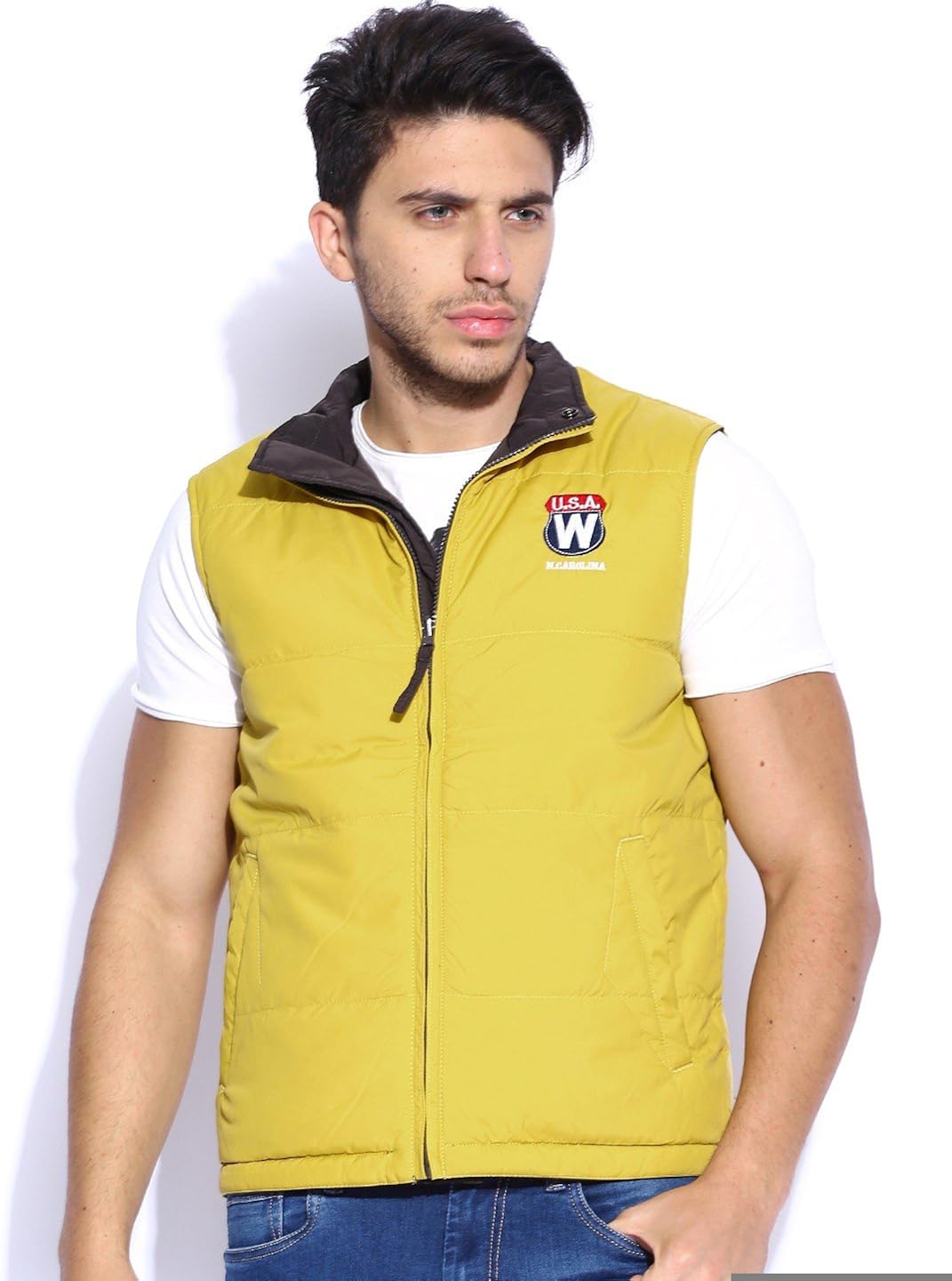 wrangler sleeveless jacket