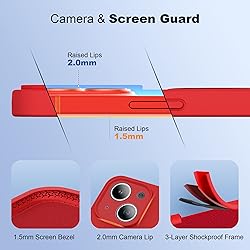 XIQI for Silicone iPhone 14 Plus Case with Magnetic