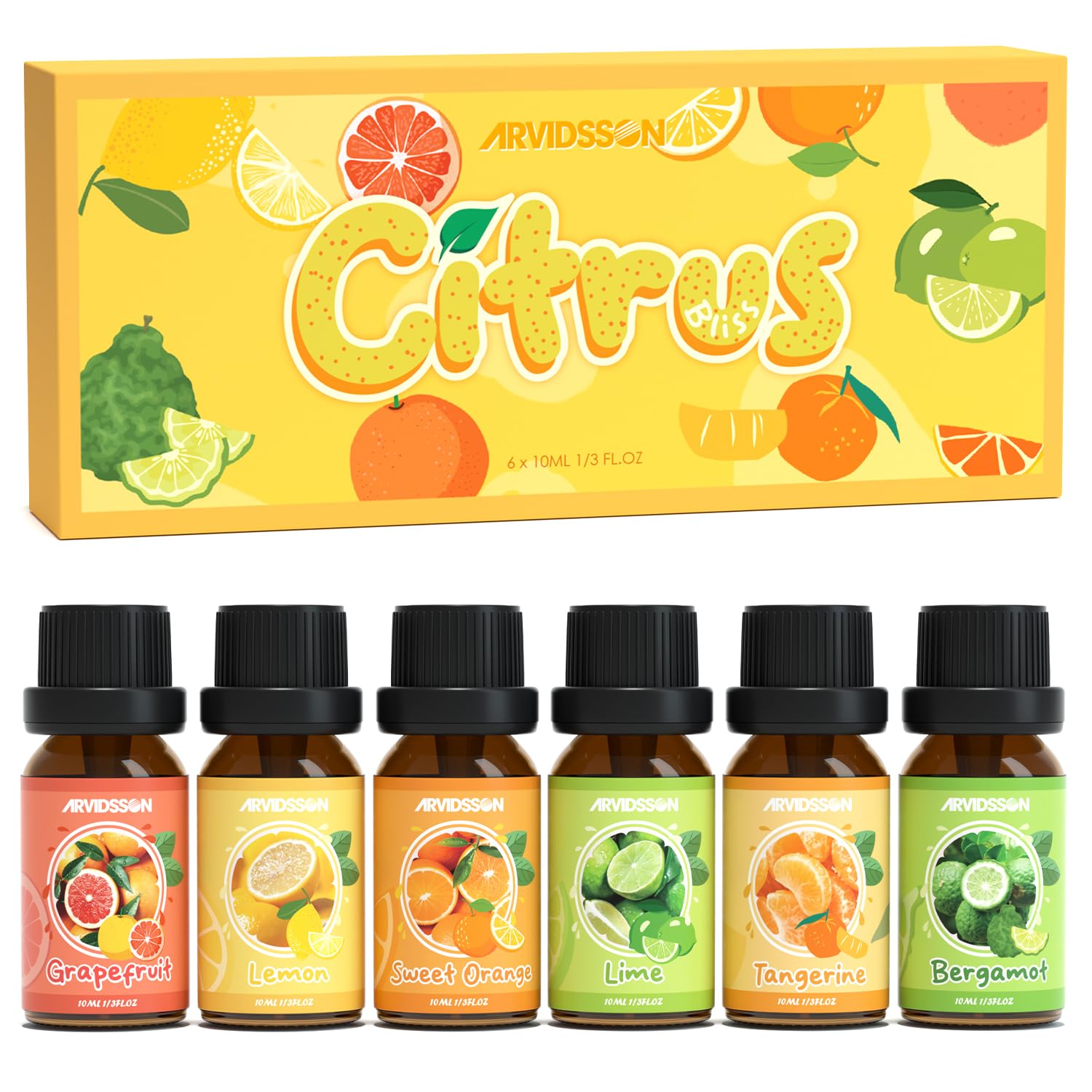 Citrus Essential Oils Set, ARVIDSSON Fresh Fruit