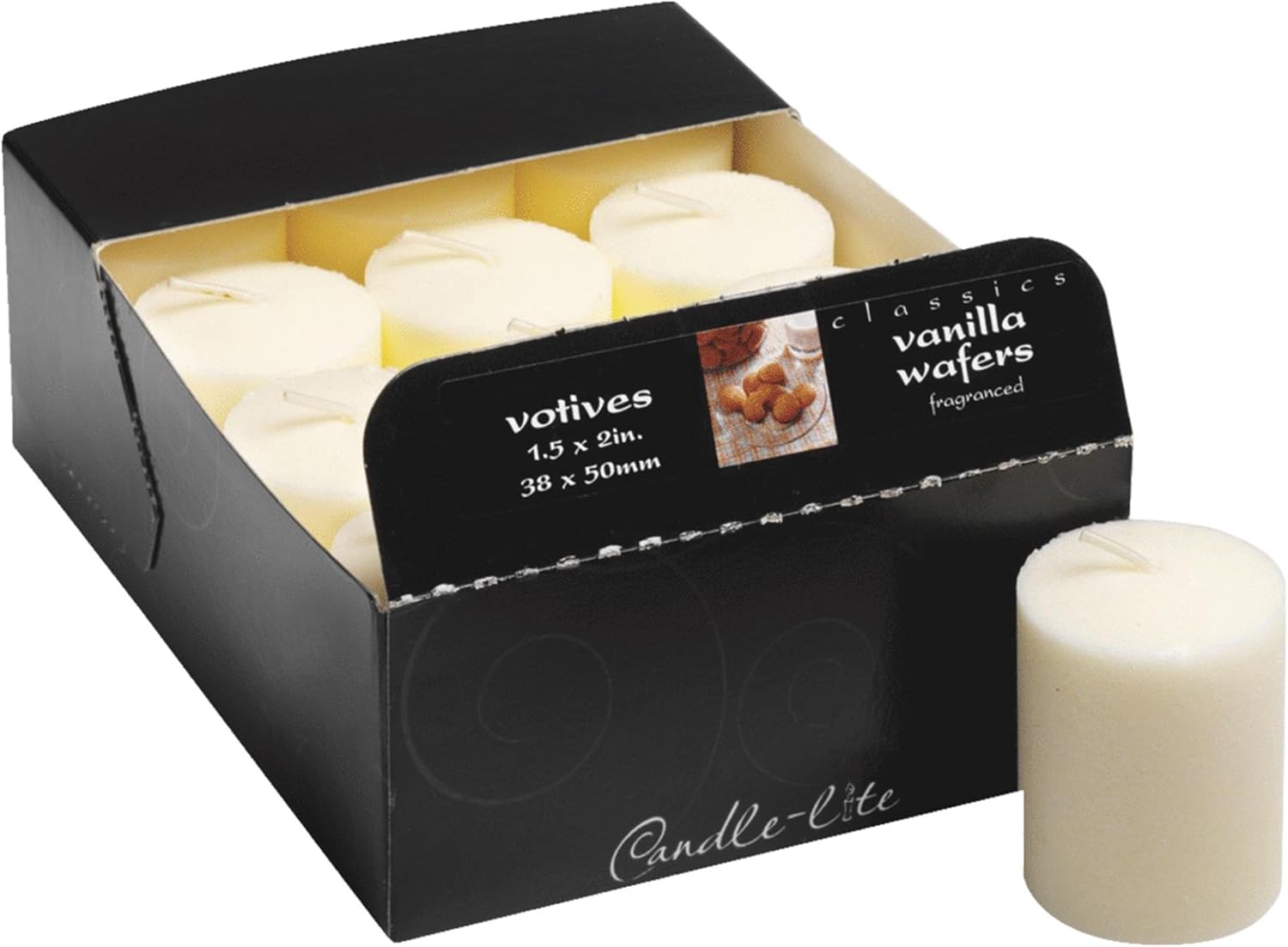 CandleLITE Company 1276565 Juicy Black Cherries Votive