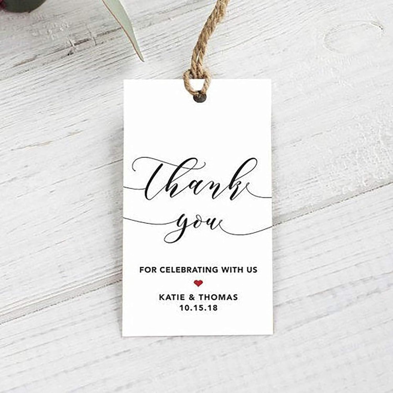 custom printed gift tags