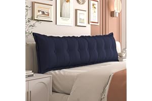 Daneey Large Headboard Pillow King Pillow Headboard Soft Daybed Pillows Bolster Pillow for Bed & Couch Long Pillow for Bed Decorative, Removable Cover