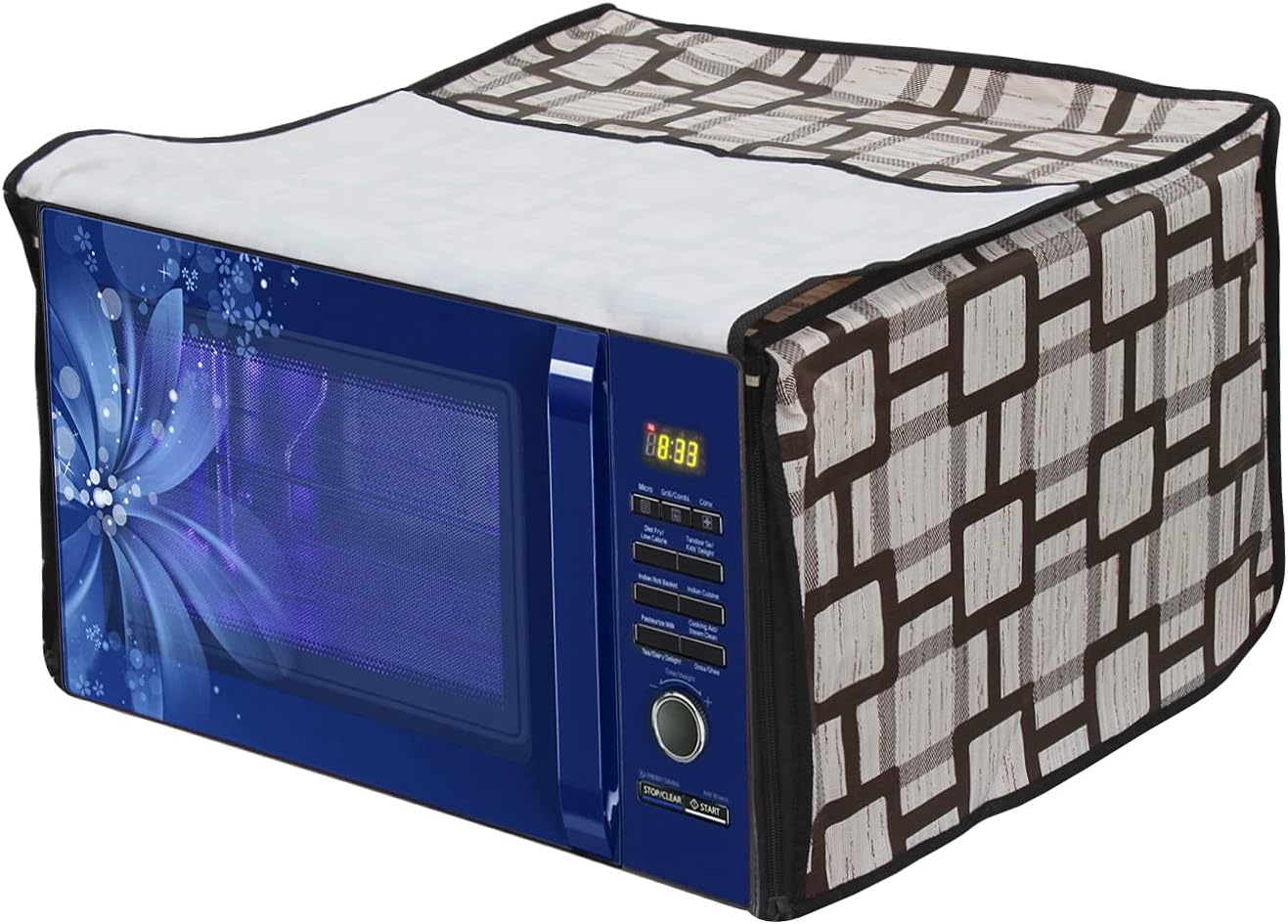 Dream Care Printed Microwave PVCOven Cover for IFB 25 ltrConvection