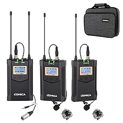 Comica CVM-WM100PLUS - Wireless Microphone System