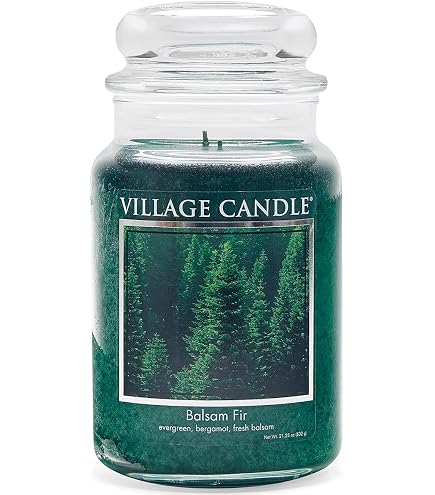 Village Candle Eucalyptus Mint Scented Candle - 21.25 Oz Large Jar, Dual Wick, Up To 170 Hour Burn