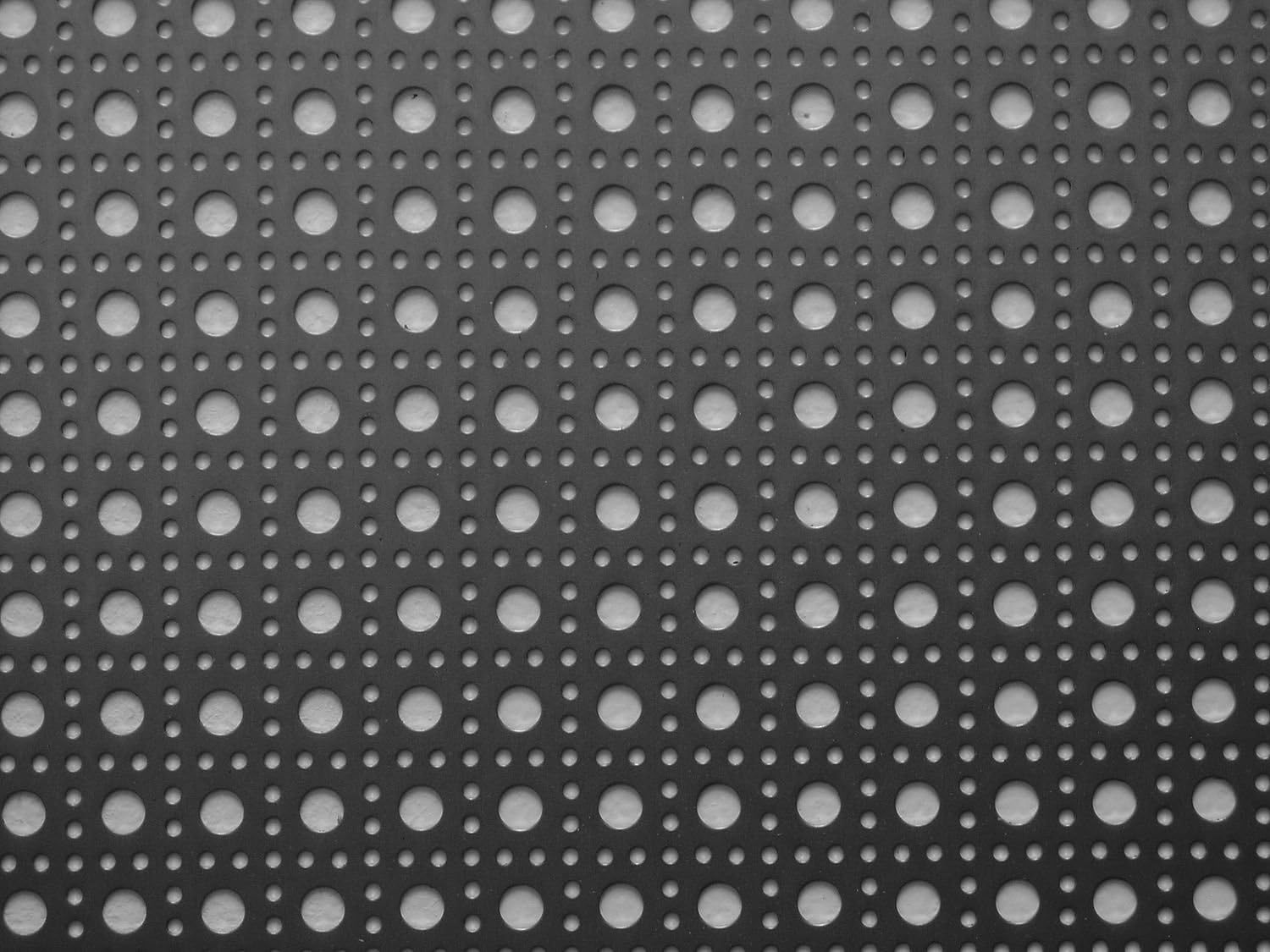 Direct Metals Sheet Perf Al 60 x 36 in 20 ga Rnd Cane