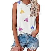 Magic Kingdom Tanks for Women Magical Shirt Colorful Sequin Castle Graphic Vest Summer Vacation Tee Tops
