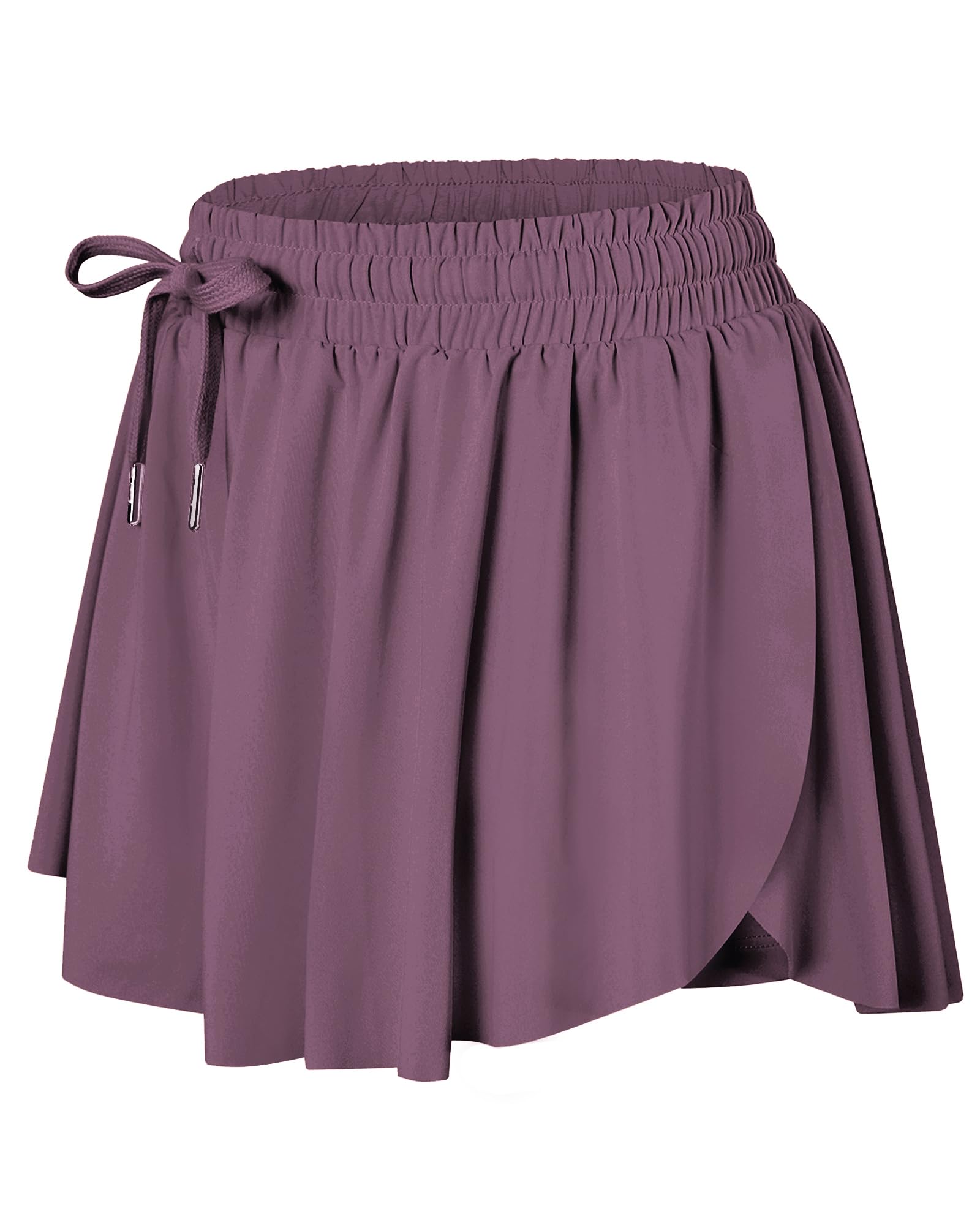 Wsirmet Flowy Shorts for Women Butterfly Shorts 2