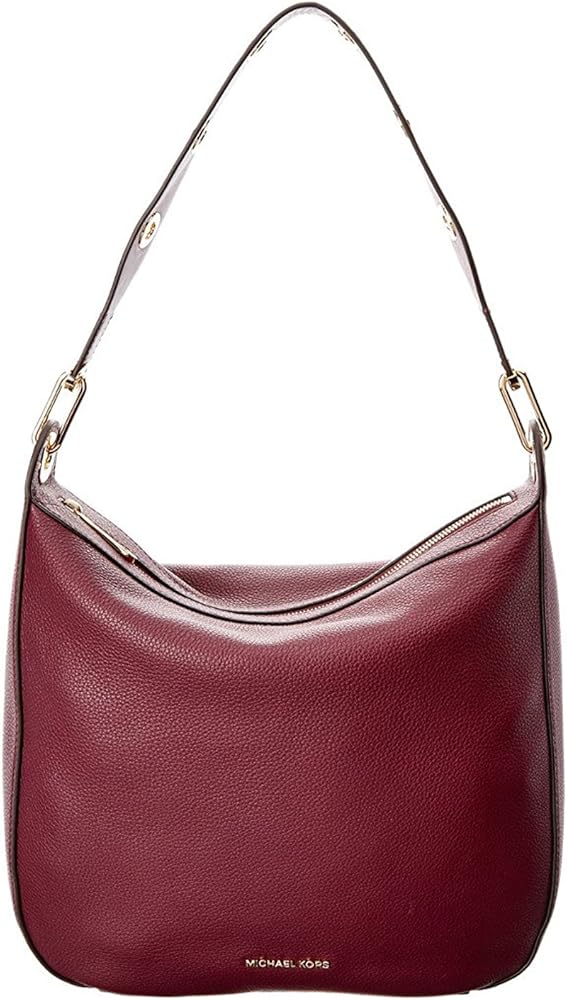 michael michael kors raven large leather shoulder bag